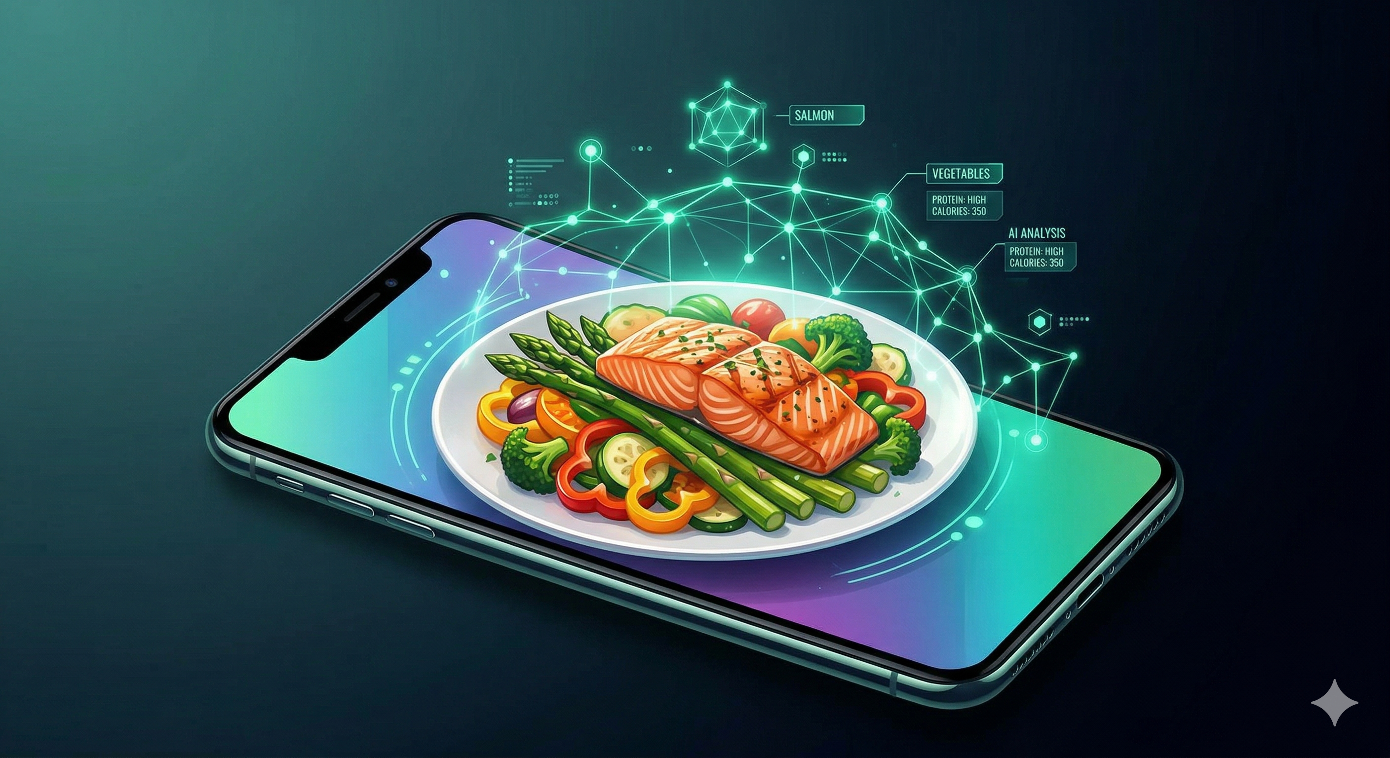 AI food recognition in action