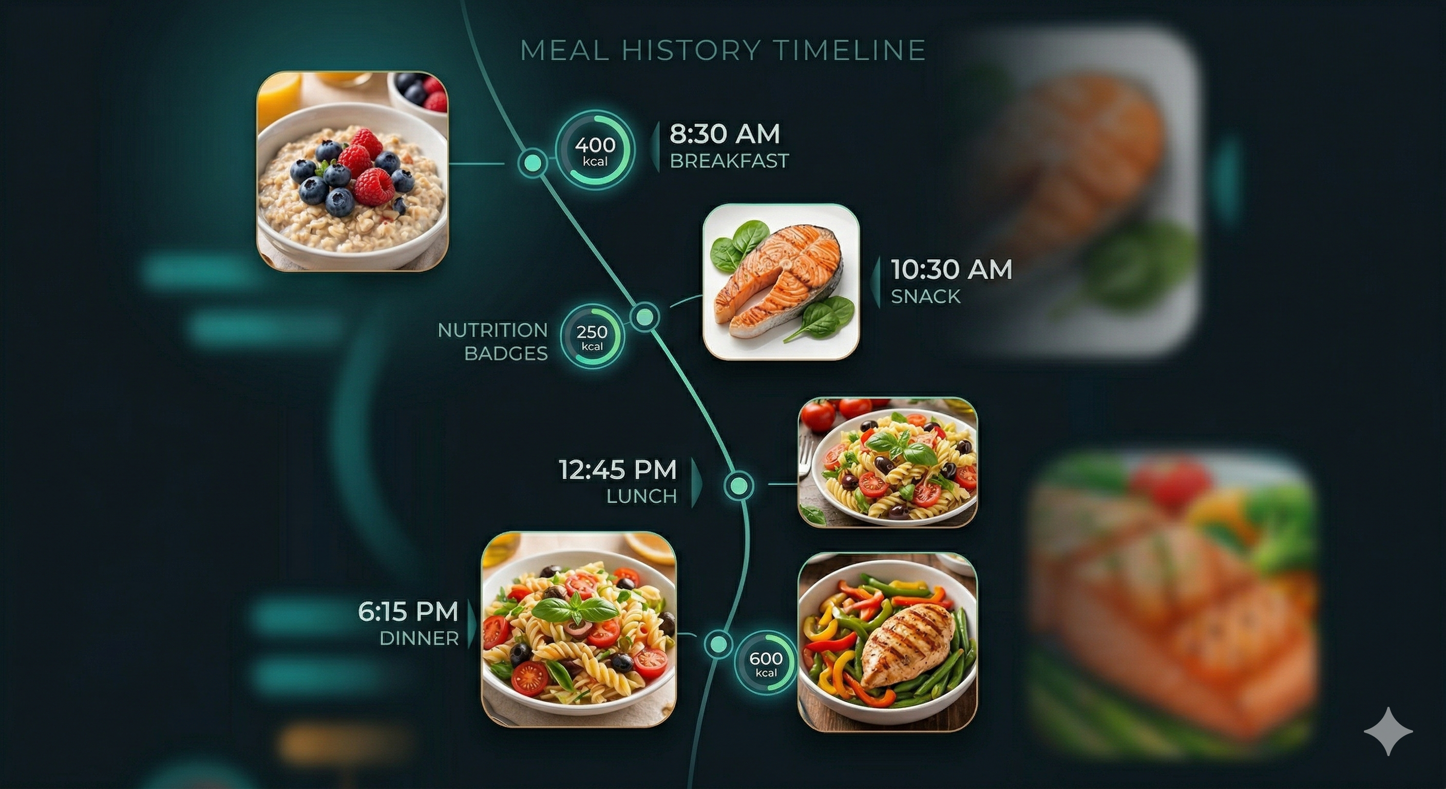 Meal history and tracking