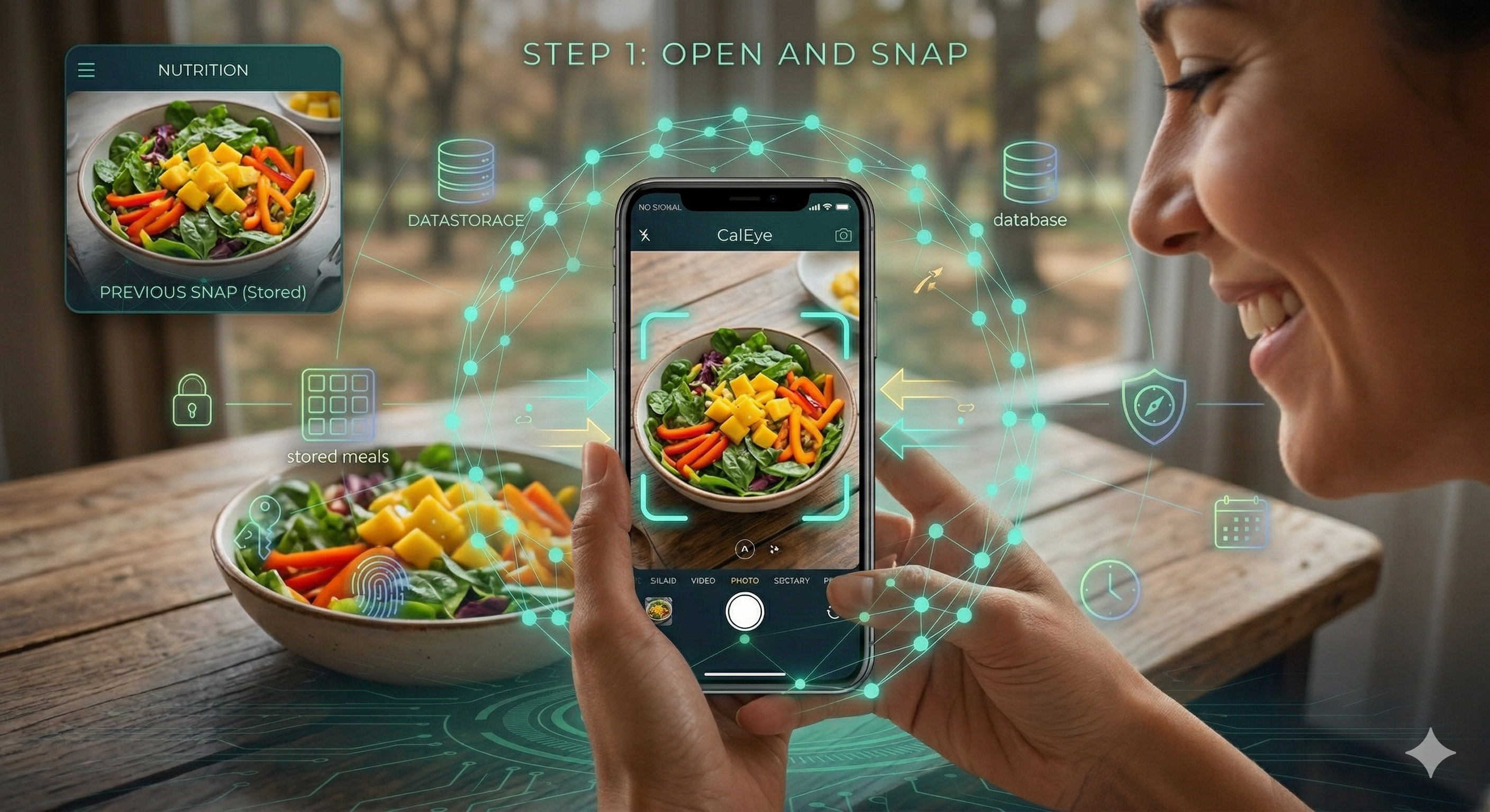 Taking food photo