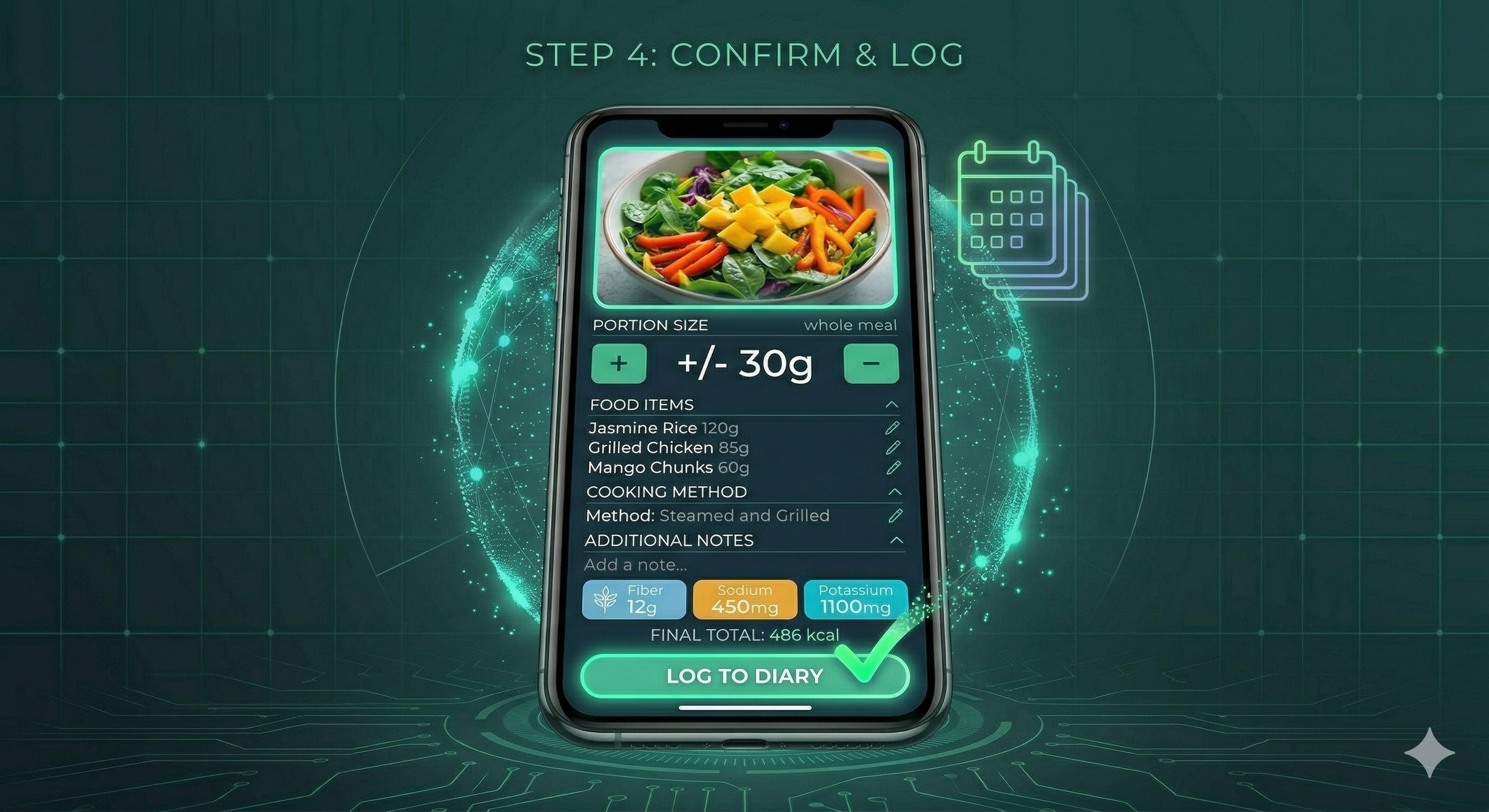 Logging meal